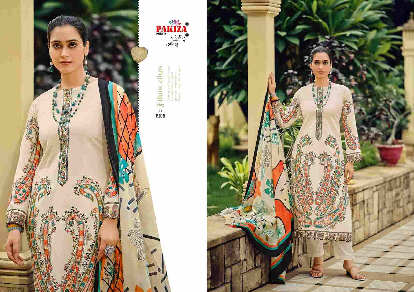 Zarqash Vol-99 By Pakiza Prints 6001 To 6006 Series Beautiful Festive Suits Stylish Fancy Colorful Party Wear & Occasional Wear Lawn Dresses At Wholesale Price