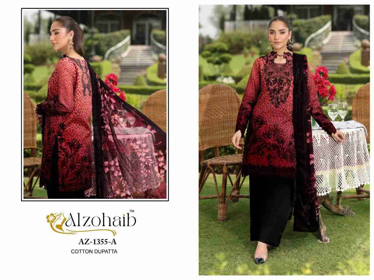 Aamina Vol-1 By Alzohaib Series Beautiful Pakistani Suits Stylish Fancy Colorful Party Wear & Occasional Wear Pure Cotton Print Dresses At Wholesale Price