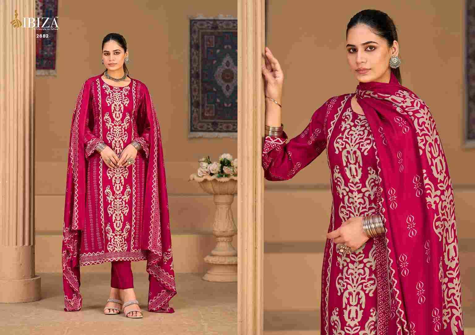 Italian Vega By Ibiza 2881 To 2884 Series Beautiful Festive Suits Colorful Stylish Fancy Casual Wear & Ethnic Wear Pure Viscose Pashmina Dresses At Wholesale Price