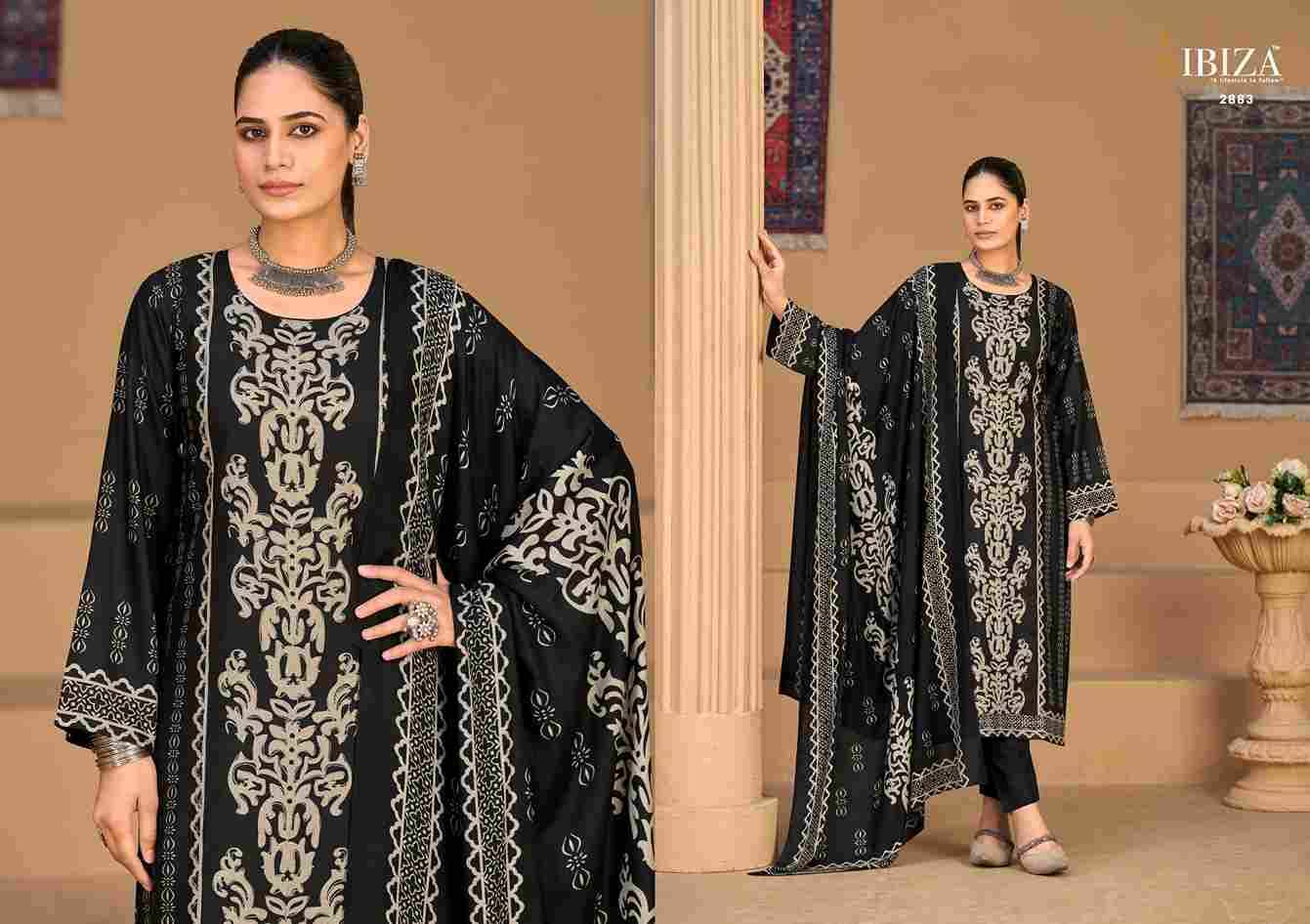 Italian Vega By Ibiza 2881 To 2884 Series Beautiful Festive Suits Colorful Stylish Fancy Casual Wear & Ethnic Wear Pure Viscose Pashmina Dresses At Wholesale Price
