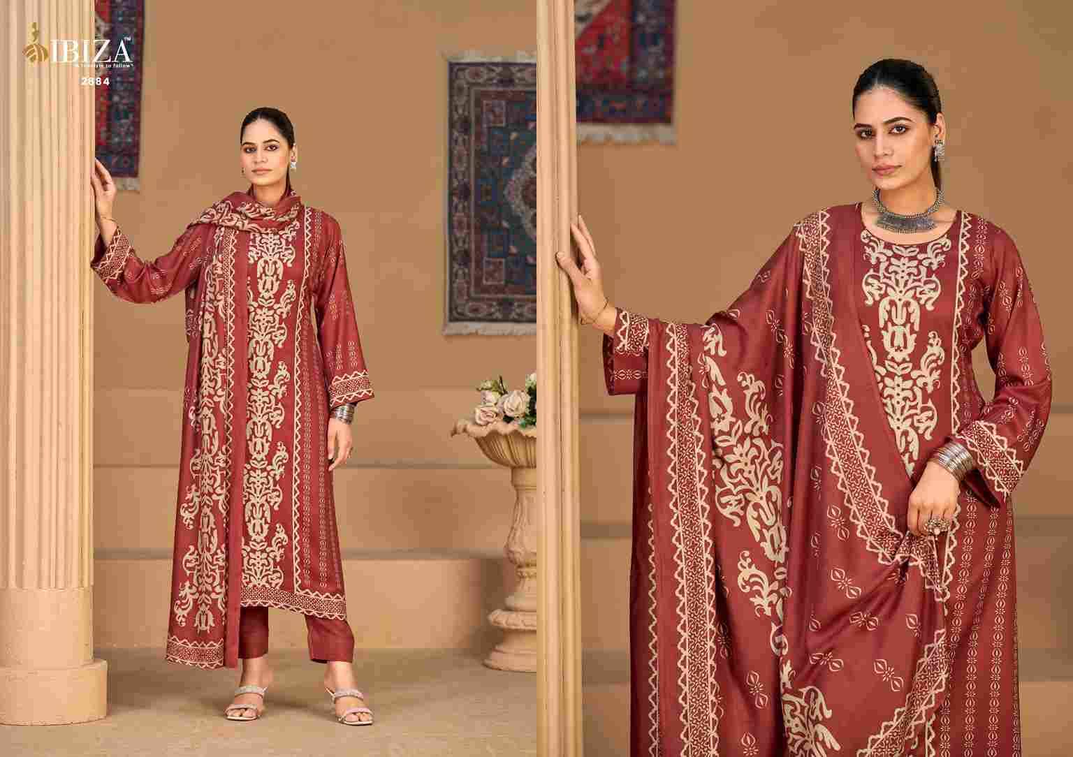Italian Vega By Ibiza 2881 To 2884 Series Beautiful Festive Suits Colorful Stylish Fancy Casual Wear & Ethnic Wear Pure Viscose Pashmina Dresses At Wholesale Price
