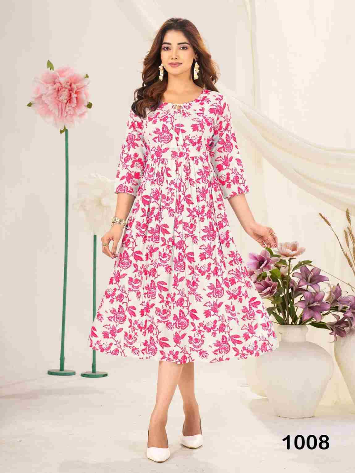 Classmate By Blue Hills 1001 To 1008 Series Designer Stylish Fancy Colorful Beautiful Party Wear & Ethnic Wear Collection Rayon Foil Kurtis At Wholesale Price