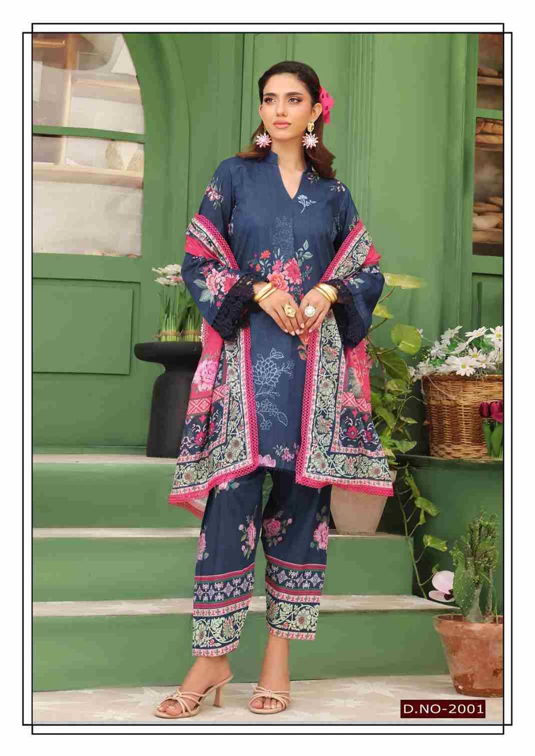 Noor Bano Vol-2 By Hala 2001 To 2006 Series Beautiful Festive Suits Stylish Fancy Colorful Casual Wear & Ethnic Wear Pure Lawn Cotton Dresses At Wholesale Price