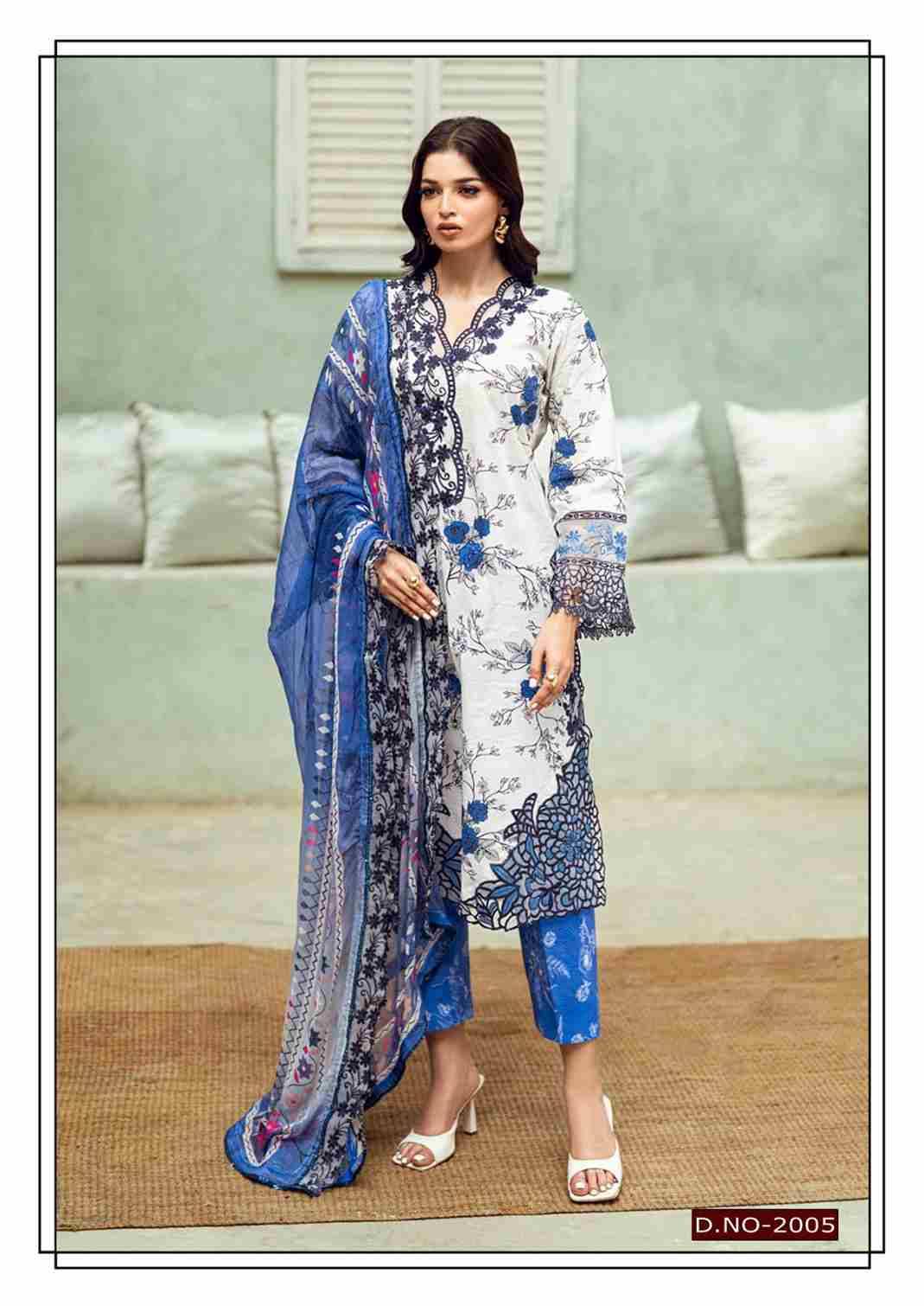 Noor Bano Vol-2 By Hala 2001 To 2006 Series Beautiful Festive Suits Stylish Fancy Colorful Casual Wear & Ethnic Wear Pure Lawn Cotton Dresses At Wholesale Price