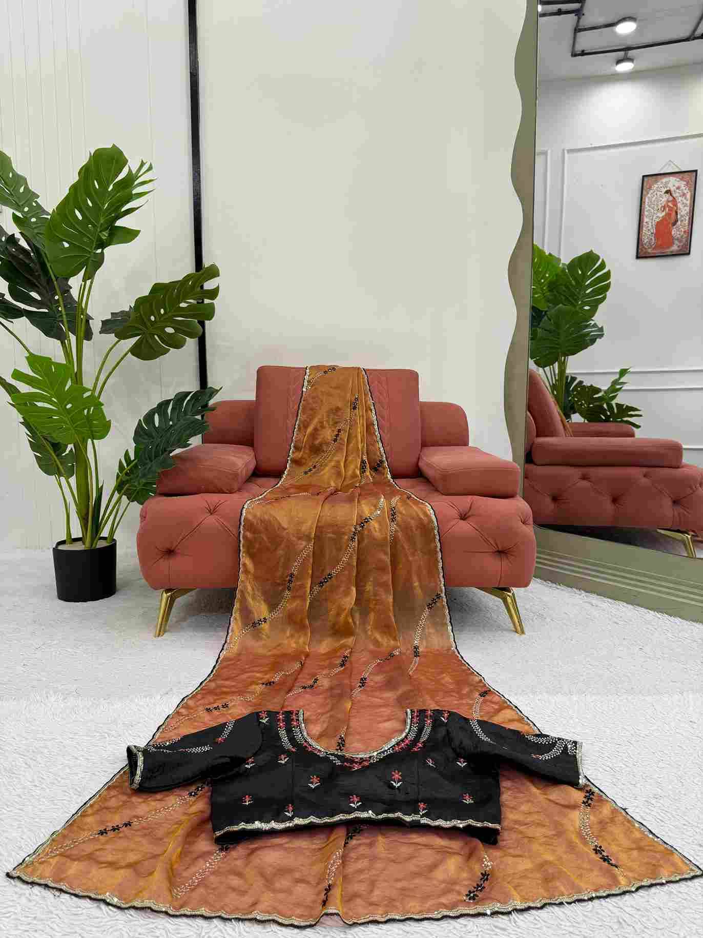 K-597 By Fashid Wholesale Indian Traditional Wear Collection Beautiful Stylish Fancy Colorful Party Wear & Occasional Wear Fandy Silk Sarees At Wholesale Price