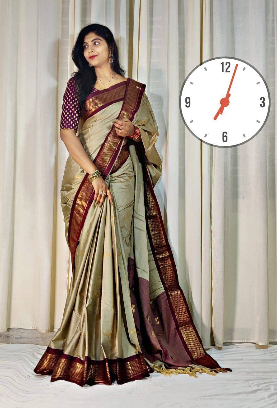 Ab-108 By Fashid Wholesale 01 To 16 Series Indian Traditional Wear Collection Beautiful Stylish Fancy Colorful Party Wear & Occasional Wear Pure Mercerized Soft Silk Sarees At Wholesale Price