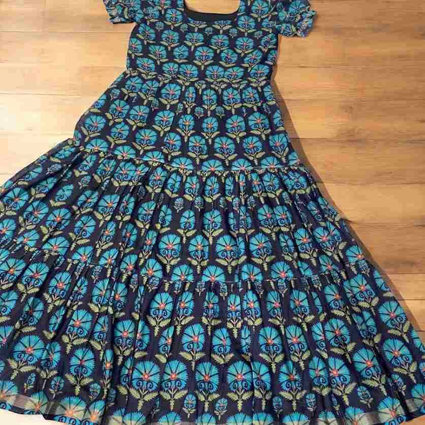 Pv-Gown Vol-7 By Fashid Wholesale 01 To 05 Series Designer Beautiful Collection Occasional Wear & Party Wear Pure Cotton Silk Gowns At Wholesale Price