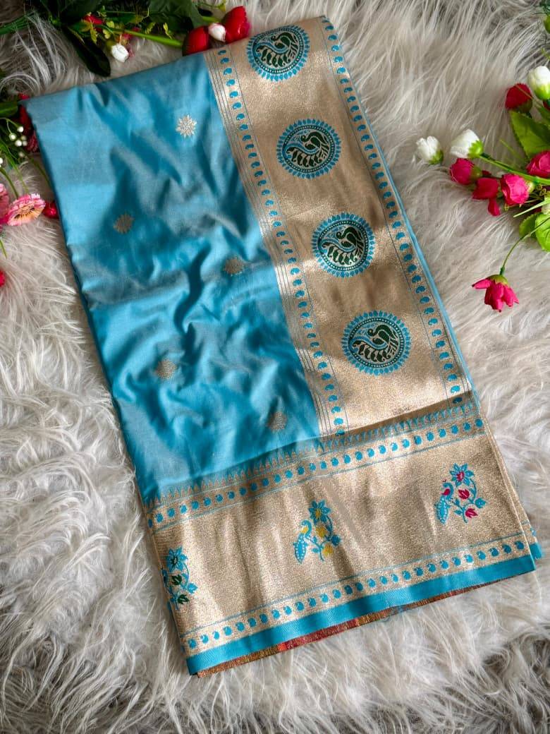 Vv-51 By Fashid Wholesale 01 To 07 Series Indian Traditional Wear Collection Beautiful Stylish Fancy Colorful Party Wear & Occasional Wear Paithani Silk Sarees At Wholesale Price