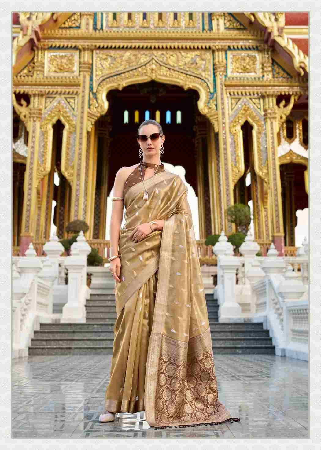 Good Times By Rajpath 119 To 124 Series Indian Traditional Wear Collection Beautiful Stylish Fancy Colorful Party Wear & Occasional Wear Tissue Silk Sarees At Wholesale Price