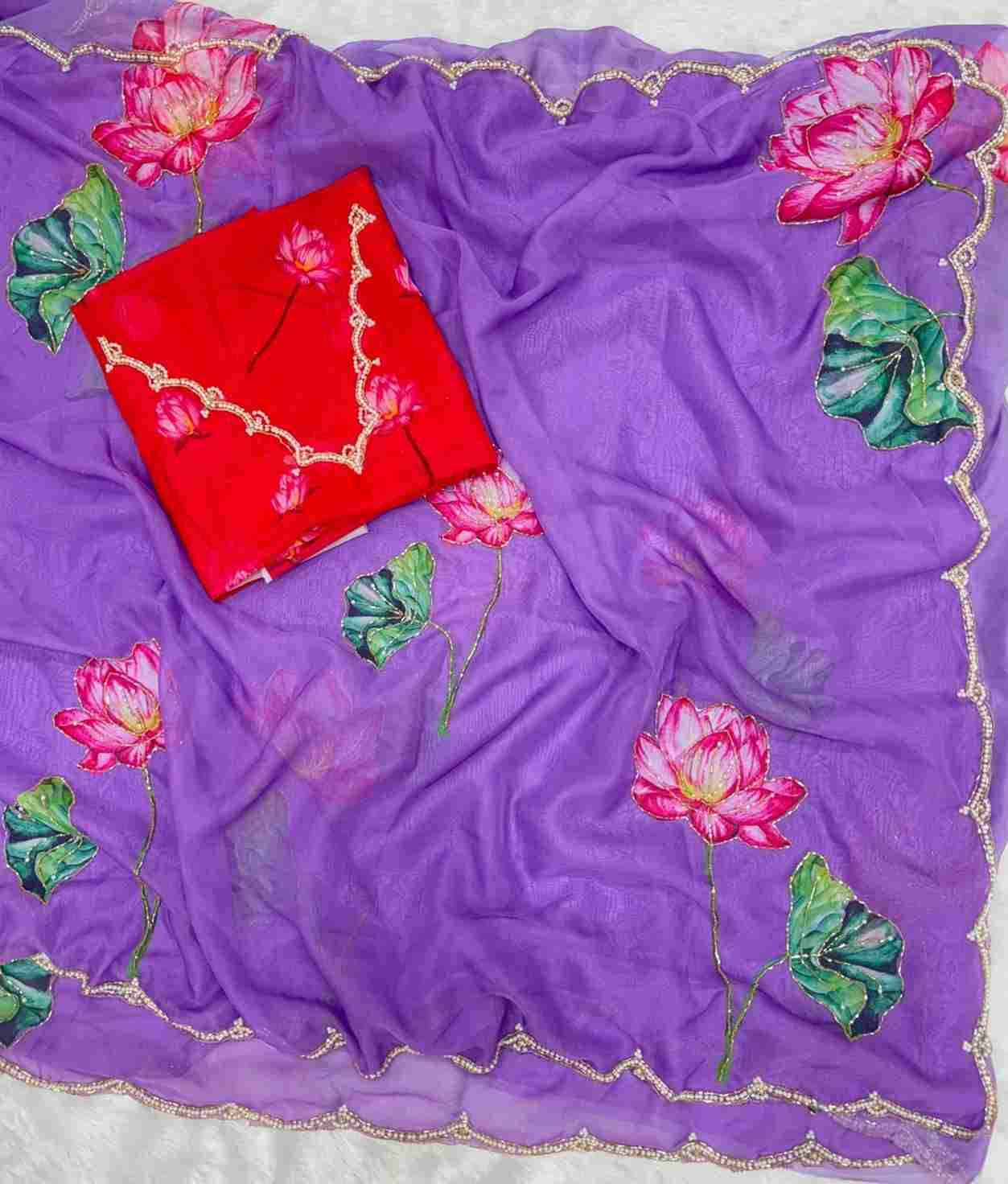 Vs-690 By Fashid Wholesale 01 To 08 Series Indian Traditional Wear Collection Beautiful Stylish Fancy Colorful Party Wear & Occasional Wear Pure Soft Tabby Organza Sarees At Wholesale Price