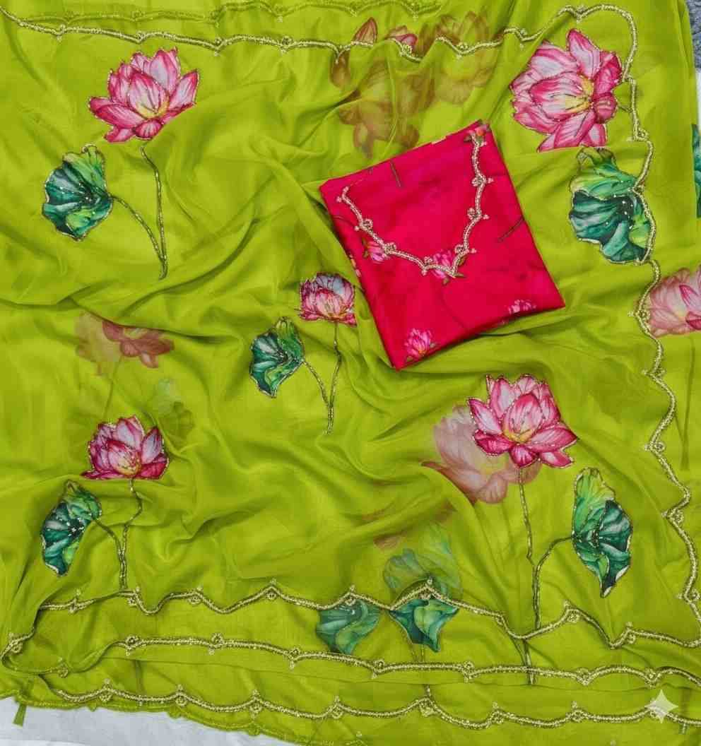 Vs-690 By Fashid Wholesale 01 To 08 Series Indian Traditional Wear Collection Beautiful Stylish Fancy Colorful Party Wear & Occasional Wear Pure Soft Tabby Organza Sarees At Wholesale Price