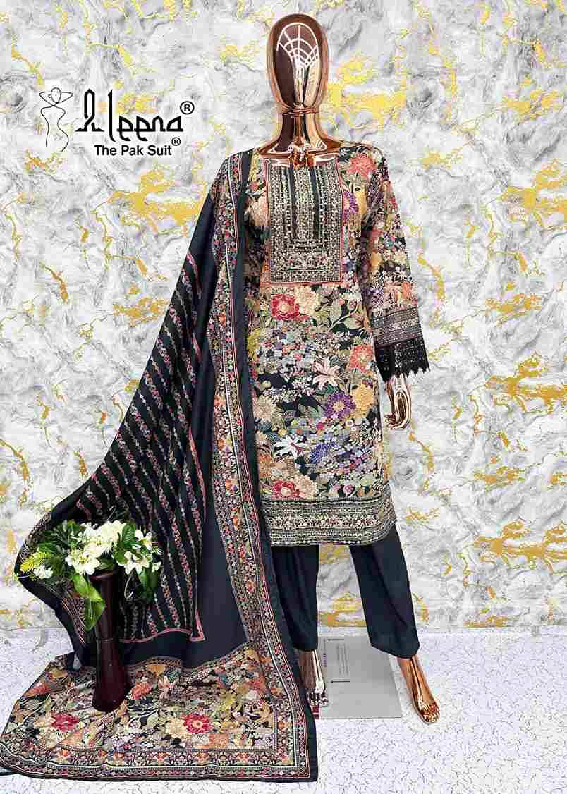 Aleena Hit Design 1155 By Aleena Beautiful Pakistani Suits Stylish Fancy Colorful Party Wear & Occasional Wear Muslin Embroidered Dresses At Wholesale Price