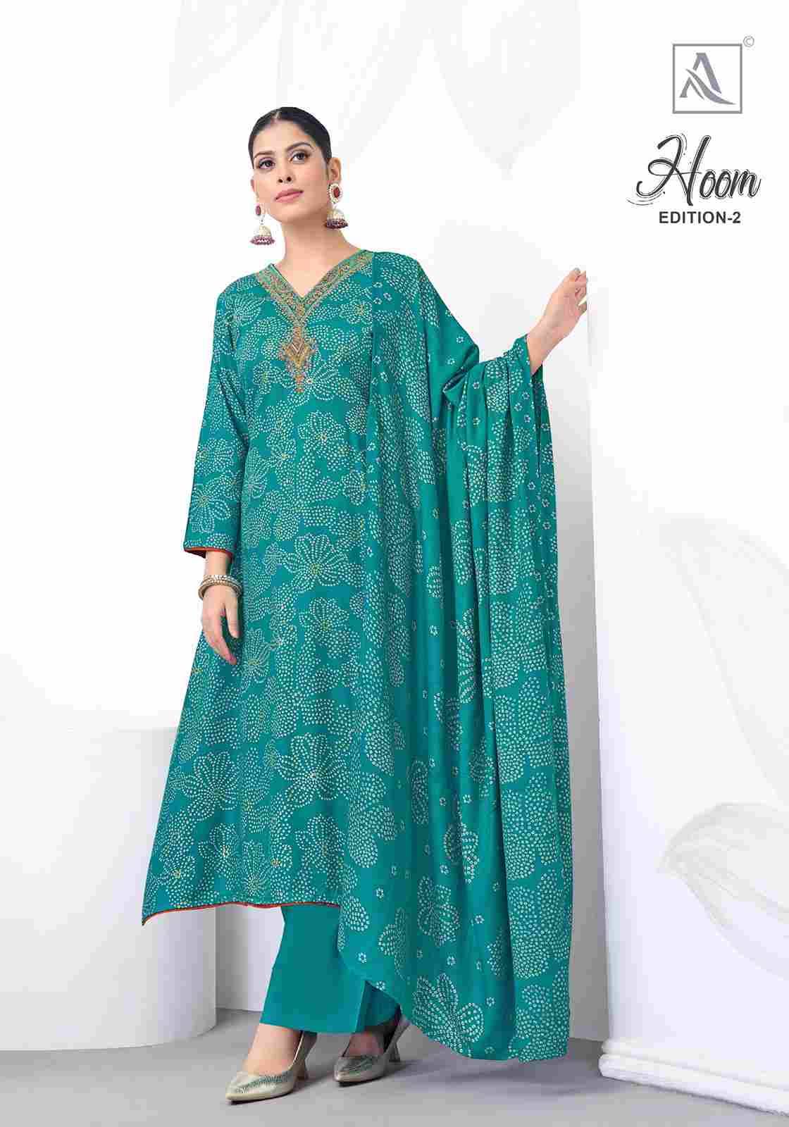 Hoom Vol-2 By Alok Suit 2129-943-01 To 2129-943-06 Series Beautiful Festive Suits Stylish Fancy Colorful Casual Wear & Ethnic Wear Pure Viscose Pashmina Print Dresses At Wholesale Price