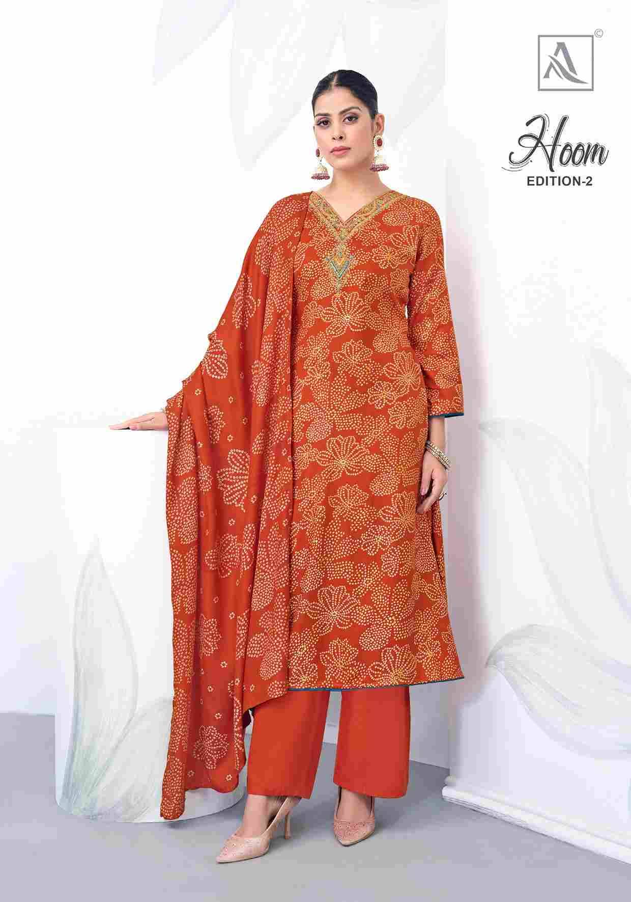 Hoom Vol-2 By Alok Suit 2129-943-01 To 2129-943-06 Series Beautiful Festive Suits Stylish Fancy Colorful Casual Wear & Ethnic Wear Pure Viscose Pashmina Print Dresses At Wholesale Price