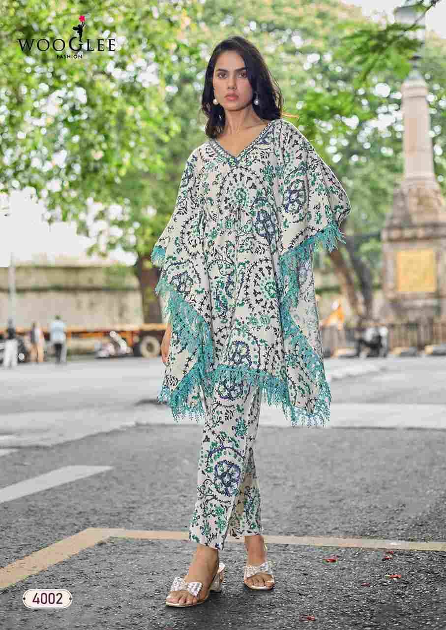 Sakira By Wooglee 4001 To 4004 Series Designer Stylish Fancy Colorful Beautiful Casual Wear & Ethnic Wear Cotton Co-Ord At Wholesale Price