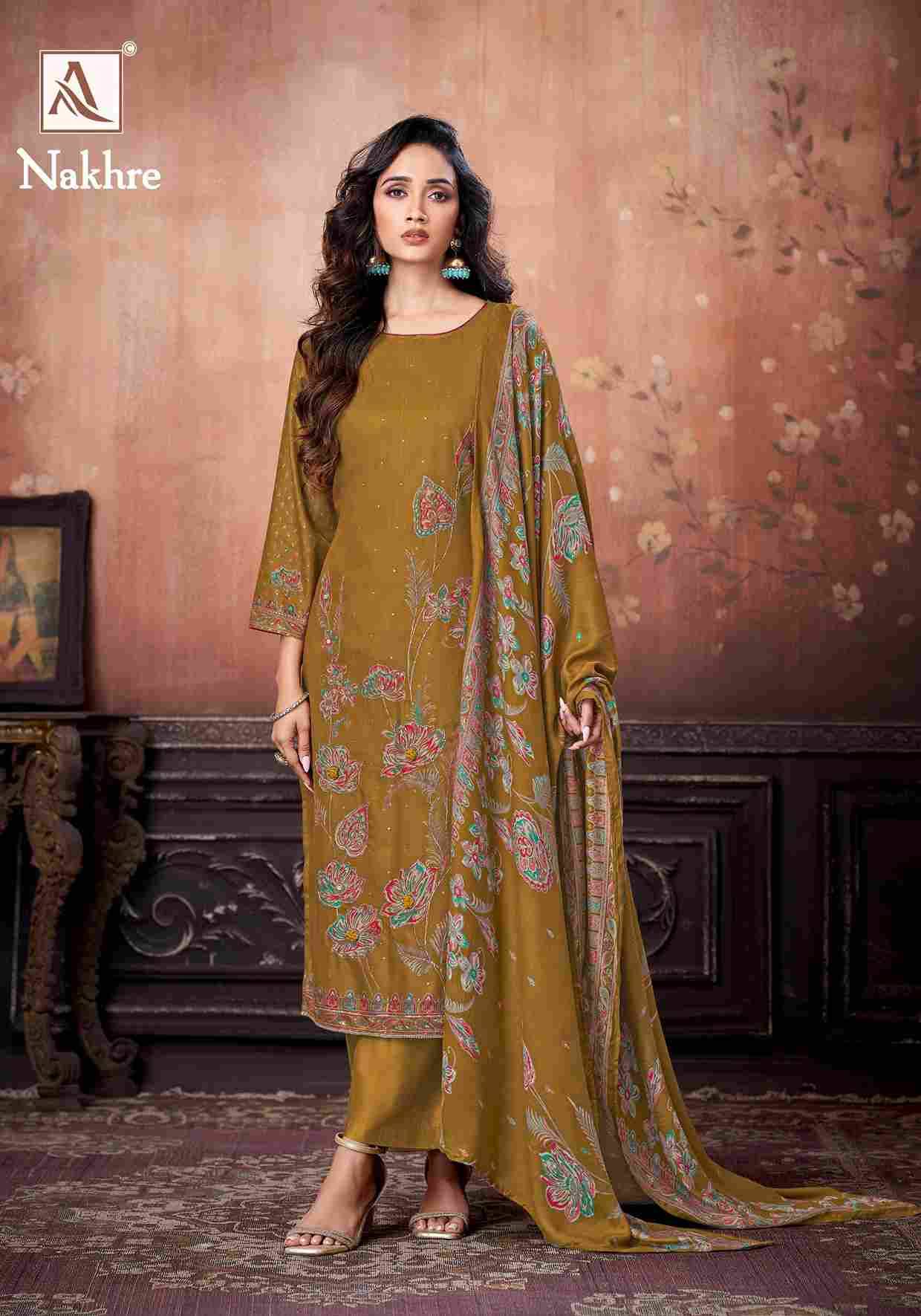 Nakhre By Alok Suit 2141-956-01 To 2141-956-06 Series Beautiful Festive Suits Stylish Fancy Colorful Casual Wear & Ethnic Wear Pure Viscose Pashmina Print Dresses At Wholesale Price