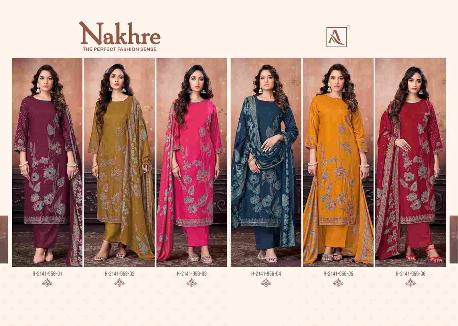 Nakhre By Alok Suit 2141-956-01 To 2141-956-06 Series Beautiful Festive Suits Stylish Fancy Colorful Casual Wear & Ethnic Wear Pure Viscose Pashmina Print Dresses At Wholesale Price
