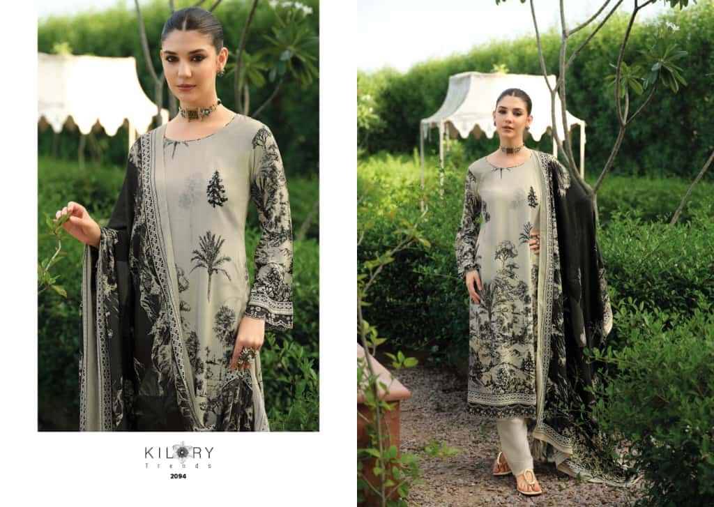 Nayaab By Kilory 2091 To 2096 Series Beautiful Festive Suits Colorful Stylish Fancy Casual Wear & Ethnic Wear Pure Viscose Pashmina Dresses At Wholesale Price