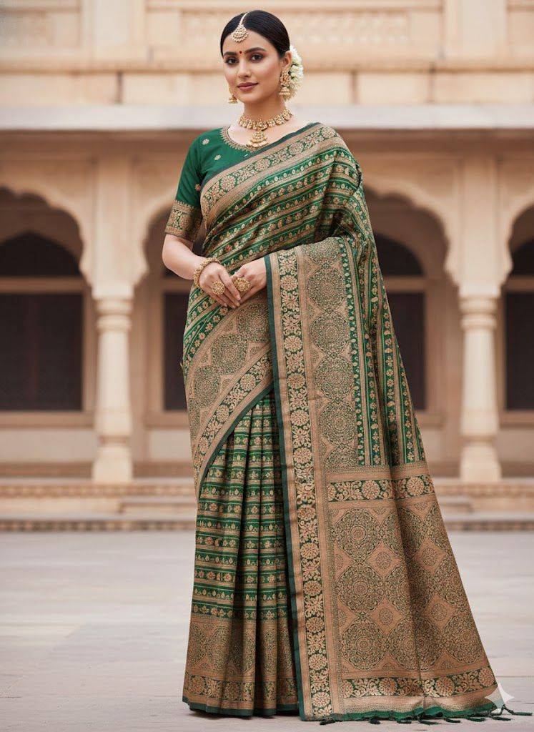 Lc-920 By Fashid Wholesale 01 To 04 Series Indian Traditional Wear Collection Beautiful Stylish Fancy Colorful Party Wear & Occasional Wear Lichi Silk Sarees At Wholesale Price