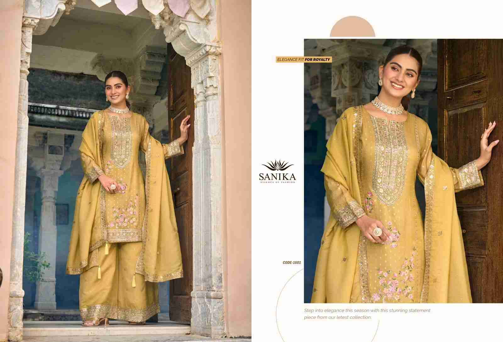 Thanvi By Sanika 1601 To 1602 Series Beautiful Suits Stylish Fancy Colorful Party Wear & Occasional Wear Premium Viscose Silk Dresses At Wholesale Price