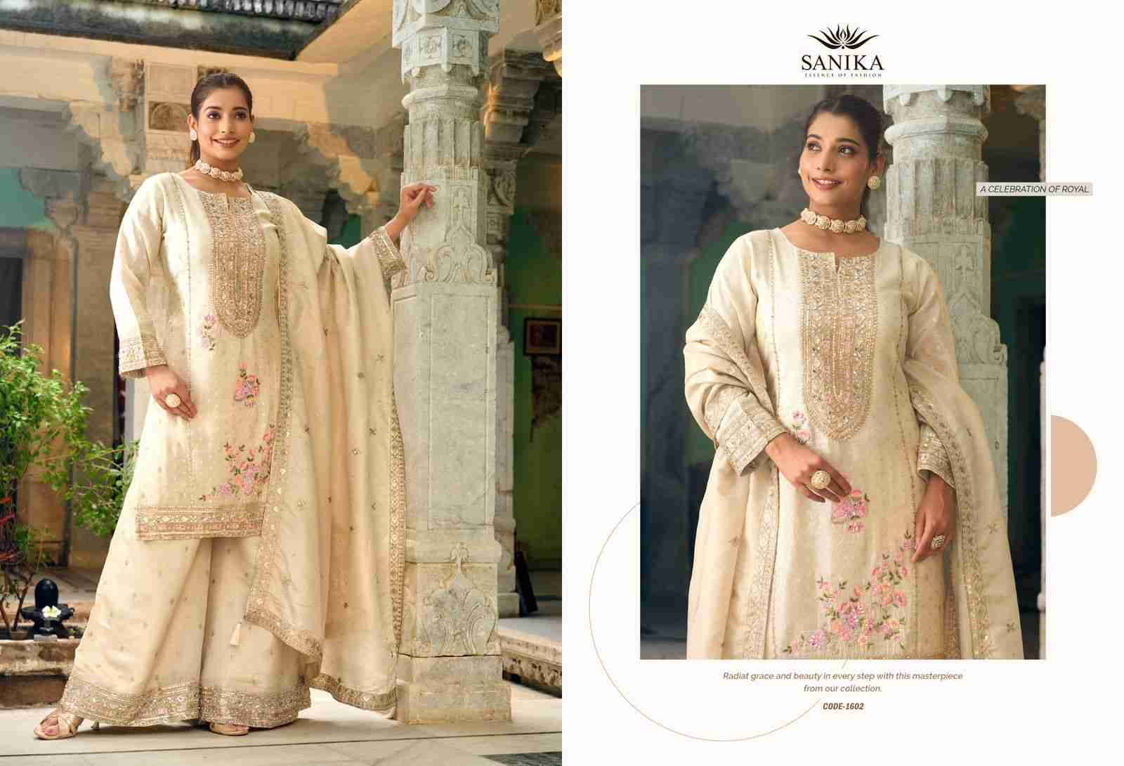 Thanvi By Sanika 1601 To 1602 Series Beautiful Suits Stylish Fancy Colorful Party Wear & Occasional Wear Premium Viscose Silk Dresses At Wholesale Price
