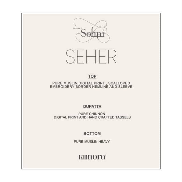 Seher By Sohni 511 To 514 Series Beautiful Suits Colorful Stylish Fancy Casual Wear & Ethnic Wear Pure Muslin Dresses At Wholesale Price