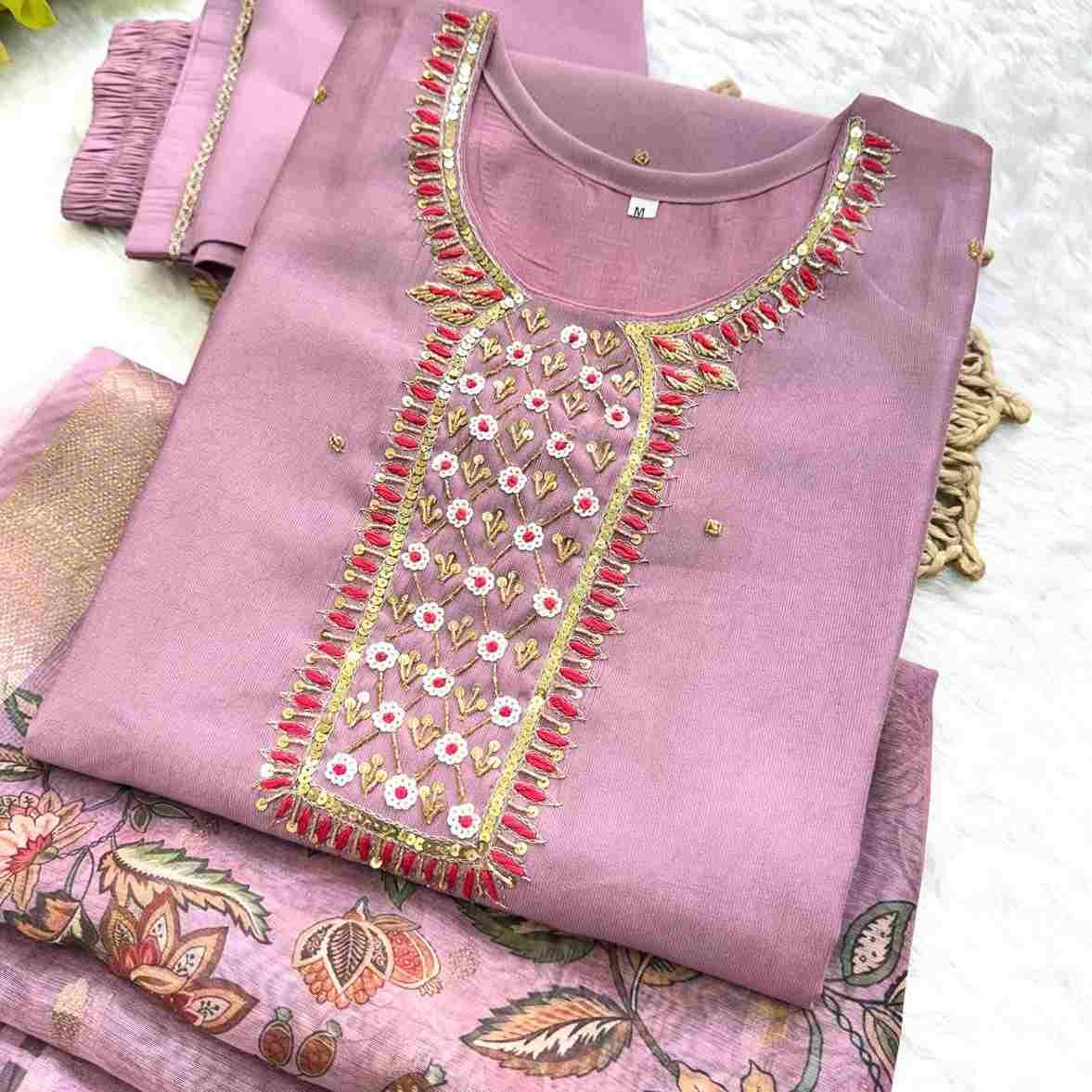 Mb-503 By Fashid Wholesale Designer Beautiful Collection Occasional Wear & Party Wear Gadwal Soft Dresses At Wholesale Price