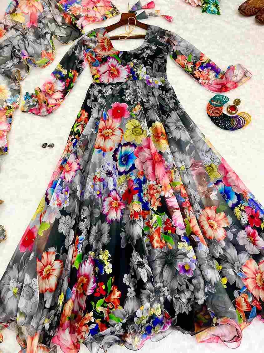 Mb-524 By Fashid Wholesale Beautiful Suits Colorful Stylish Fancy Casual Wear & Ethnic Wear Organza Tabby Silk Dresses At Wholesale Price