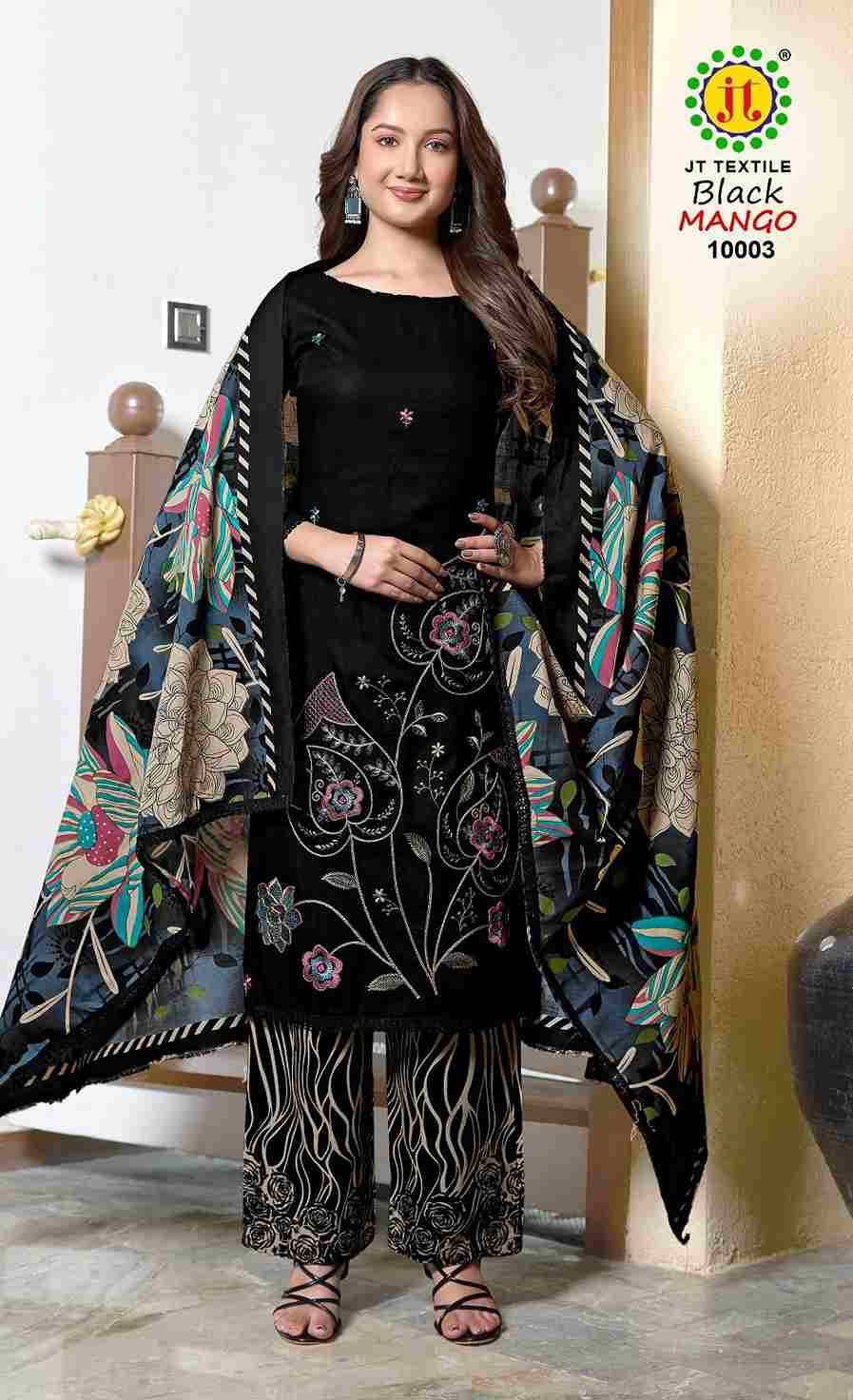 Black Mango Vol-10 By JT 10001 To 10005 Series Beautiful Festive Suits Colorful Stylish Fancy Casual Wear & Ethnic Wear Rayon Dresses At Wholesale Price