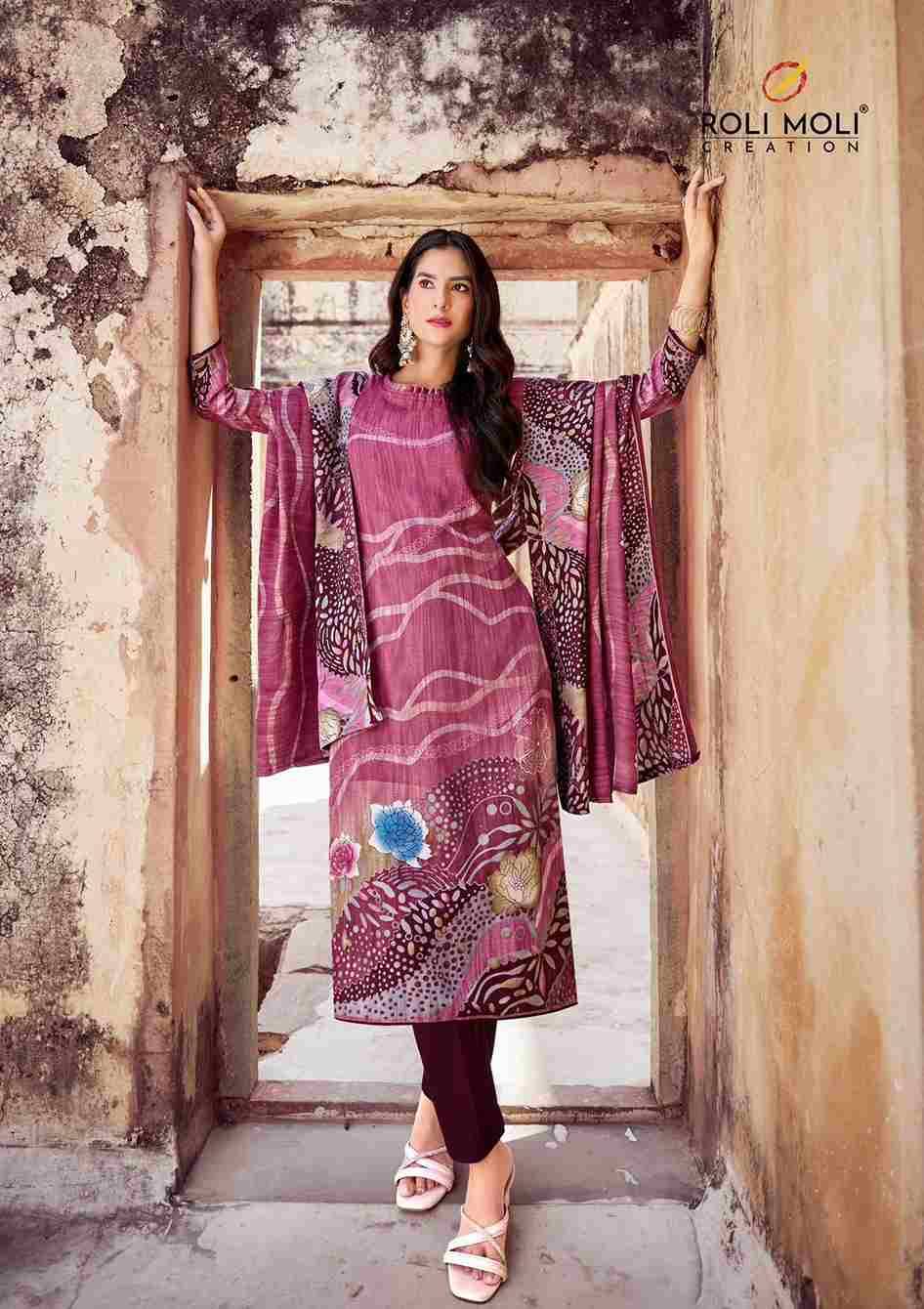 Kabira By Roli Moli 1001 To 1008 Series Beautiful Stylish Festive Suits Fancy Colorful Casual Wear & Ethnic Wear & Ready To Wear Pashmina Dresses At Wholesale Price