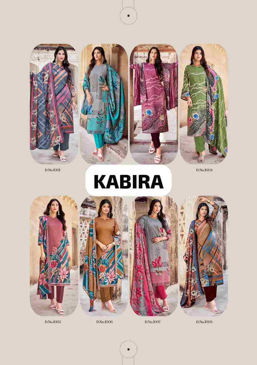 Kabira By Roli Moli 1001 To 1008 Series Beautiful Stylish Festive Suits Fancy Colorful Casual Wear & Ethnic Wear & Ready To Wear Pashmina Dresses At Wholesale Price