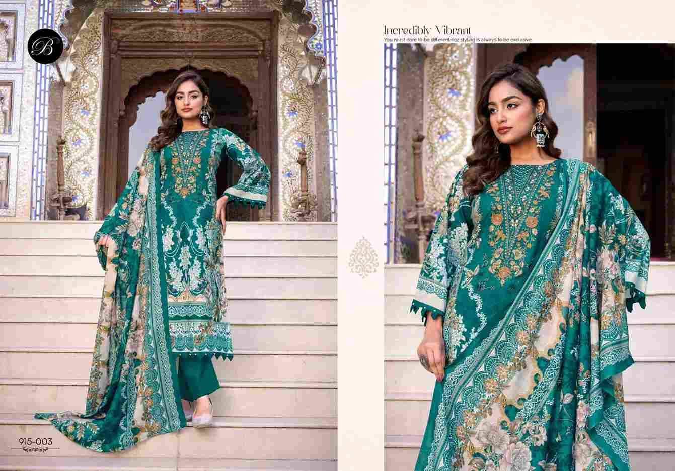 Naira Vol-122 By Belliza 915-001 To 915-008 Series Beautiful Festive Suits Stylish Fancy Colorful Casual Wear & Ethnic Wear Pure Cotton Print Dresses At Wholesale Price