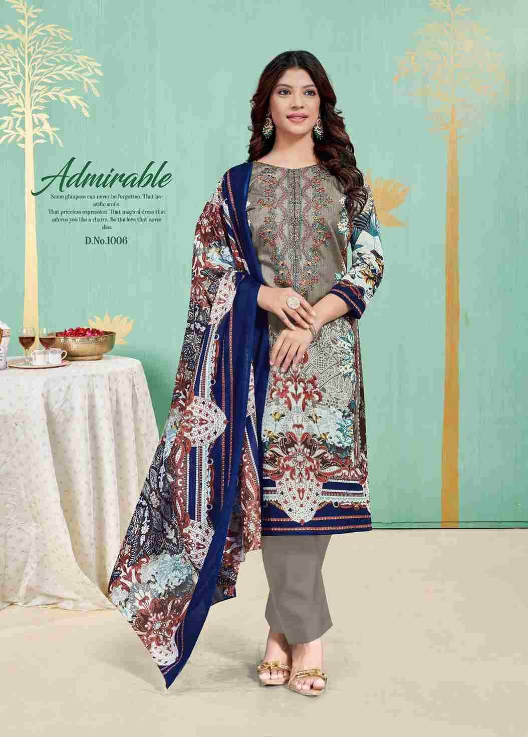 Khwab By Kavyakala 1001 To 1006 Series Beautiful Festive Suits Stylish Fancy Colorful Casual Wear & Ethnic Wear Pure Jam Cotton Print Dresses At Wholesale Price