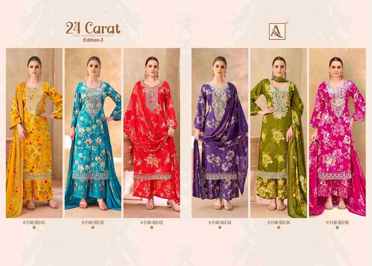 24 Carat Vol-3 By Alok Suit 2146-953-01 To 2146-953-06 Series Beautiful Festive Suits Stylish Fancy Colorful Casual Wear & Ethnic Wear Pure Viscose Rayon Print Dresses At Wholesale Price
