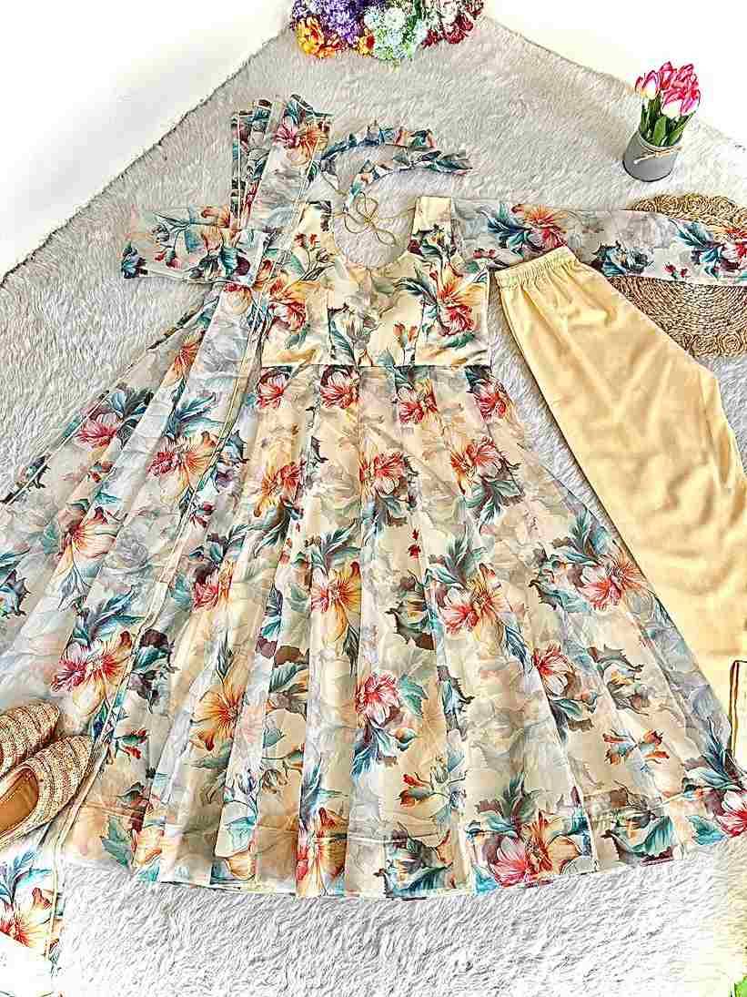 Mb-526 Vol-2 By Fashid Wholesale Beautiful Fancy Colorful Stylish Party Wear & Occasional Wear Organza Tabby Silk Dresses At Wholesale Price