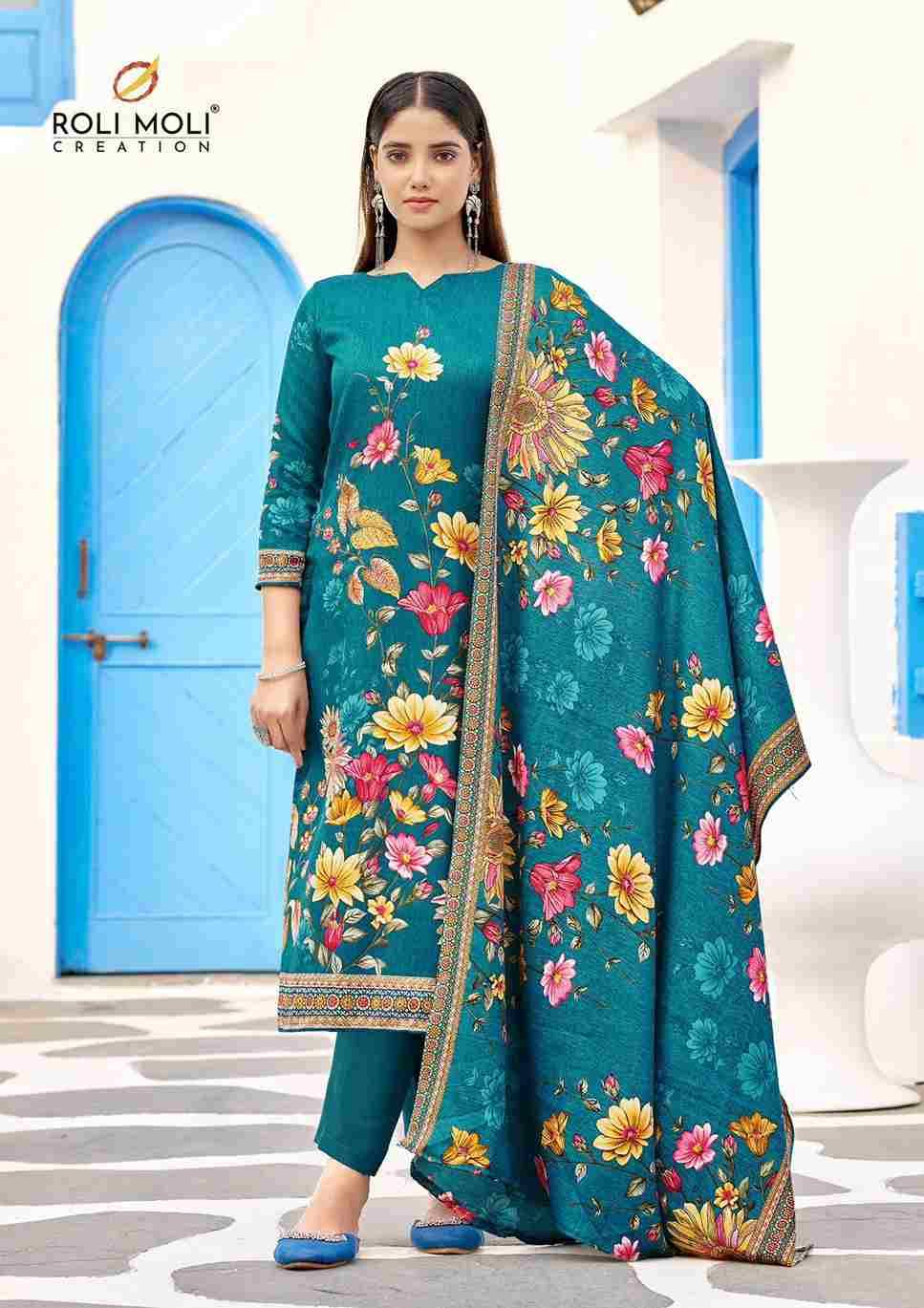 Tabeer By Roli Moli 1001 To 1008 Series Beautiful Stylish Festive Suits Fancy Colorful Casual Wear & Ethnic Wear & Ready To Wear Pashmina Dresses At Wholesale Price