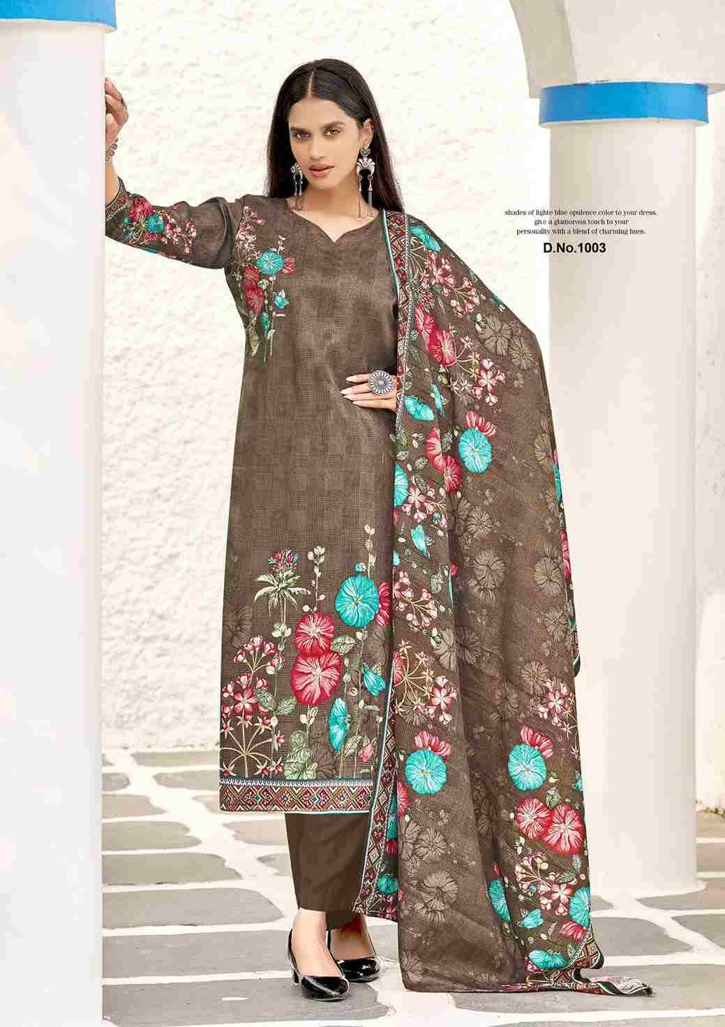 Tabeer By Roli Moli 1001 To 1008 Series Beautiful Stylish Festive Suits Fancy Colorful Casual Wear & Ethnic Wear & Ready To Wear Pashmina Dresses At Wholesale Price