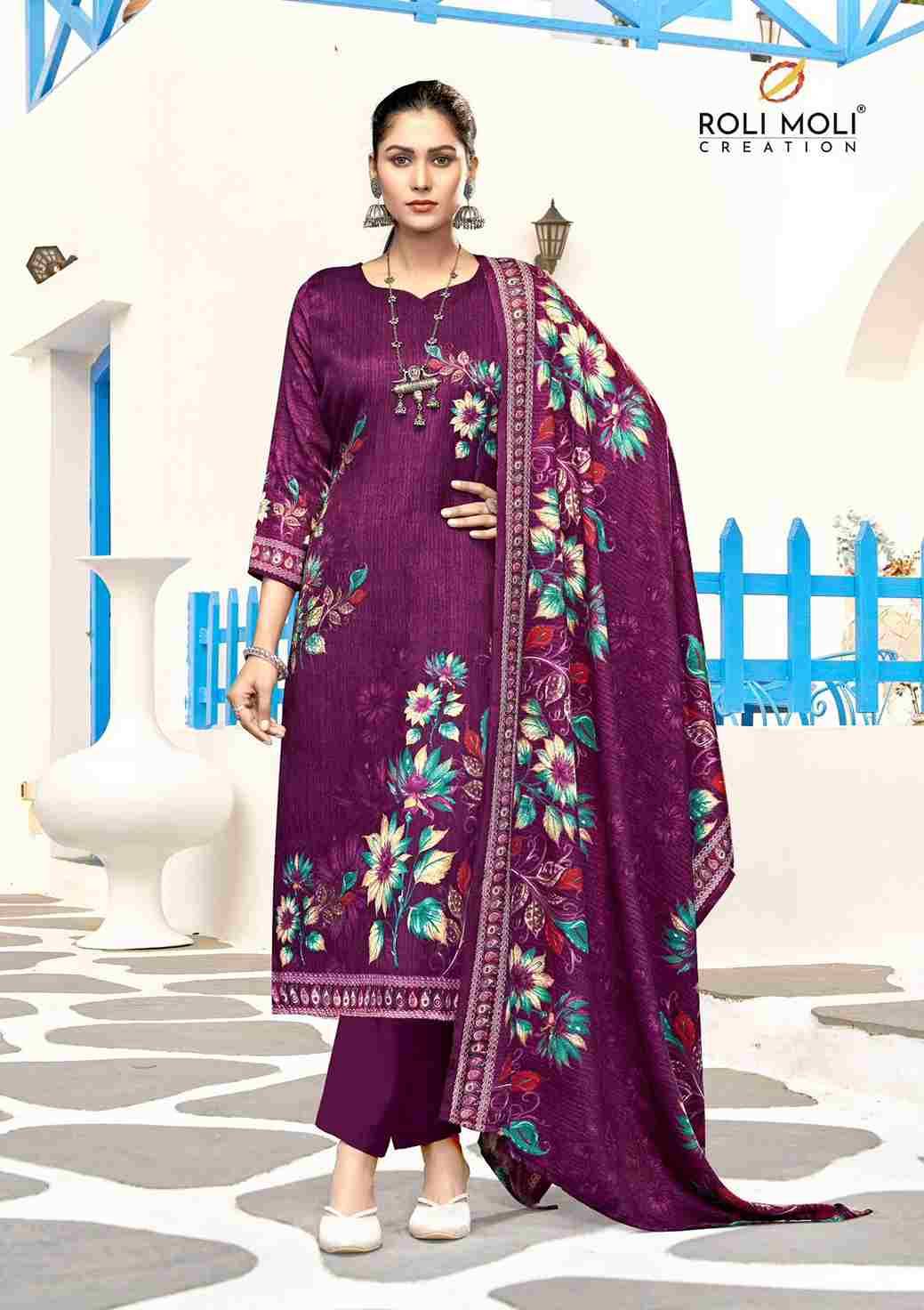 Tabeer By Roli Moli 1001 To 1008 Series Beautiful Stylish Festive Suits Fancy Colorful Casual Wear & Ethnic Wear & Ready To Wear Pashmina Dresses At Wholesale Price