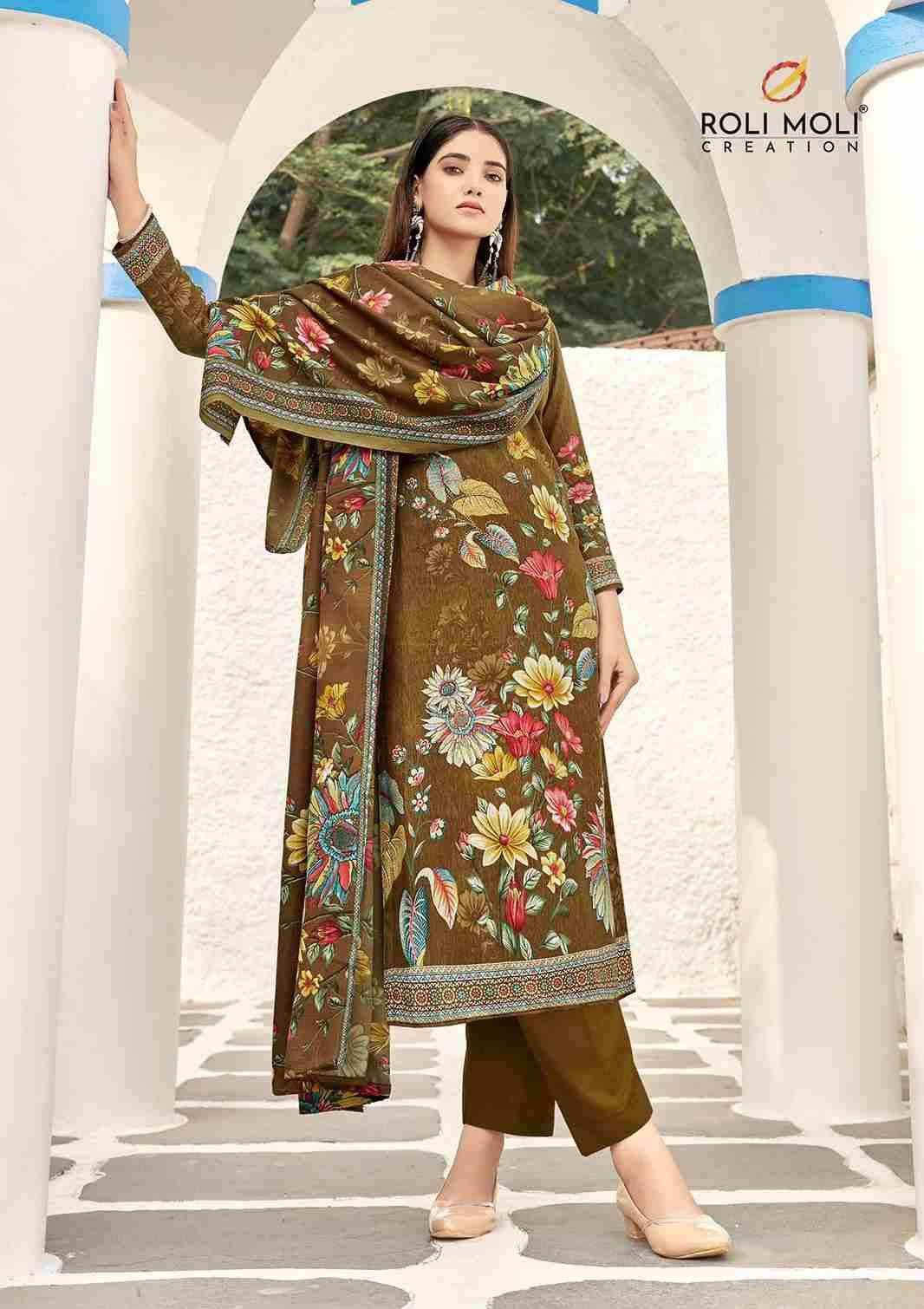 Tabeer By Roli Moli 1001 To 1008 Series Beautiful Stylish Festive Suits Fancy Colorful Casual Wear & Ethnic Wear & Ready To Wear Pashmina Dresses At Wholesale Price