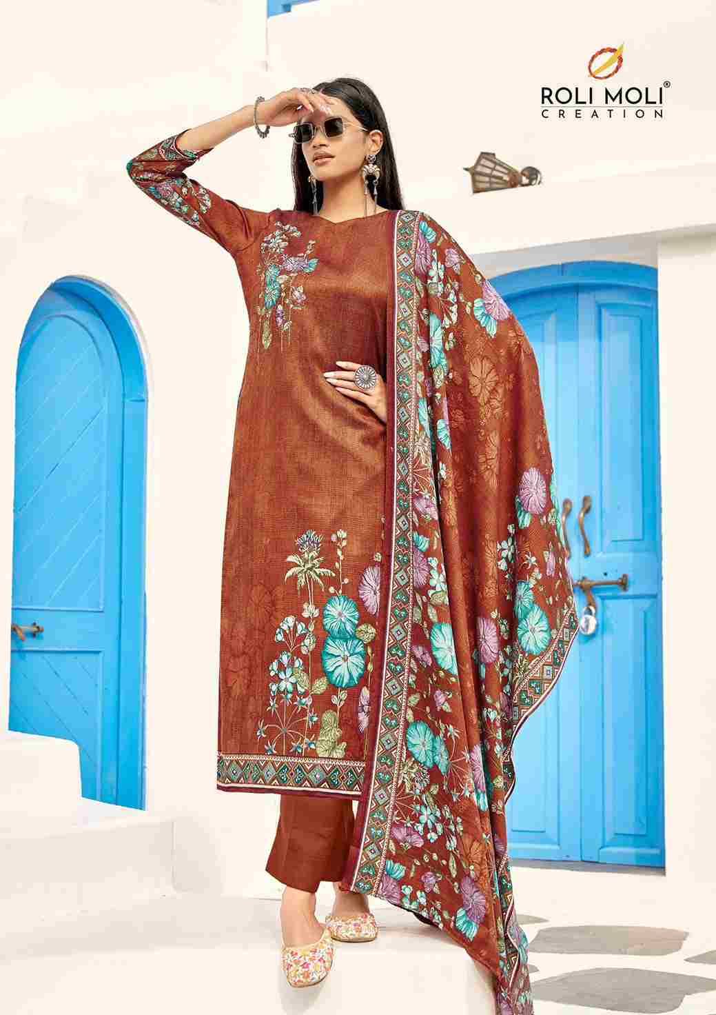 Tabeer By Roli Moli 1001 To 1008 Series Beautiful Stylish Festive Suits Fancy Colorful Casual Wear & Ethnic Wear & Ready To Wear Pashmina Dresses At Wholesale Price
