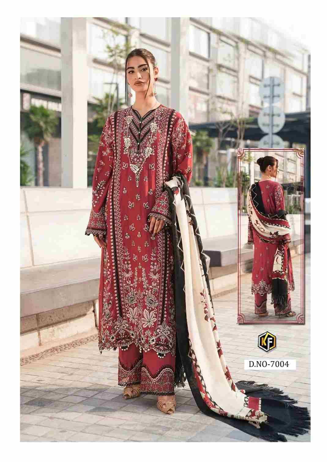 Qurbat Nx Vol-7 By Keval Fab 7001 To 7006 Series Beautiful Stylish Festive Suits Fancy Colorful Casual Wear & Ethnic Wear & Ready To Wear Pure Cotton Print Dresses At Wholesale Price
