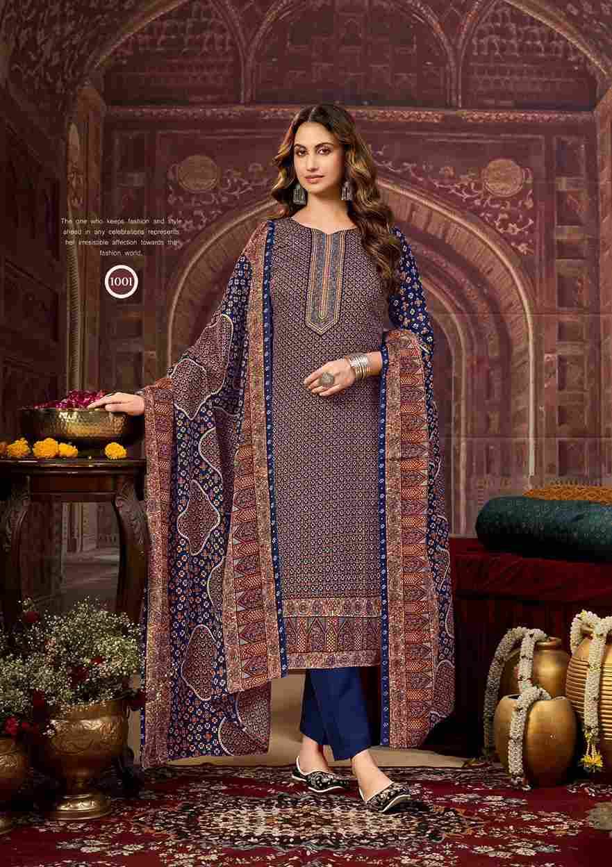 Dilshad By Roli Moli 1001 To 1008 Series Beautiful Stylish Festive Suits Fancy Colorful Casual Wear & Ethnic Wear & Ready To Wear Pashmina Dresses At Wholesale Price