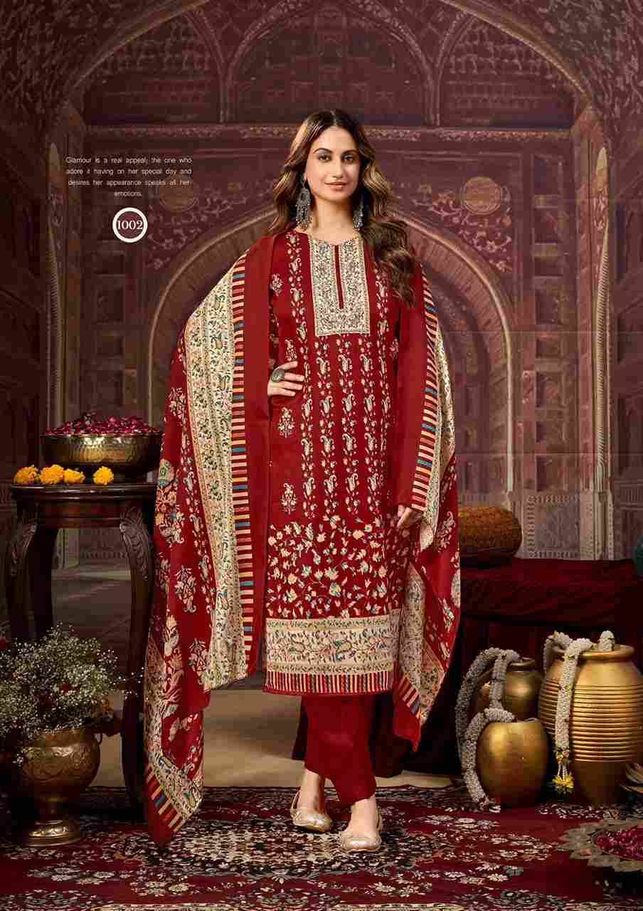 Dilshad By Roli Moli 1001 To 1008 Series Beautiful Stylish Festive Suits Fancy Colorful Casual Wear & Ethnic Wear & Ready To Wear Pashmina Dresses At Wholesale Price