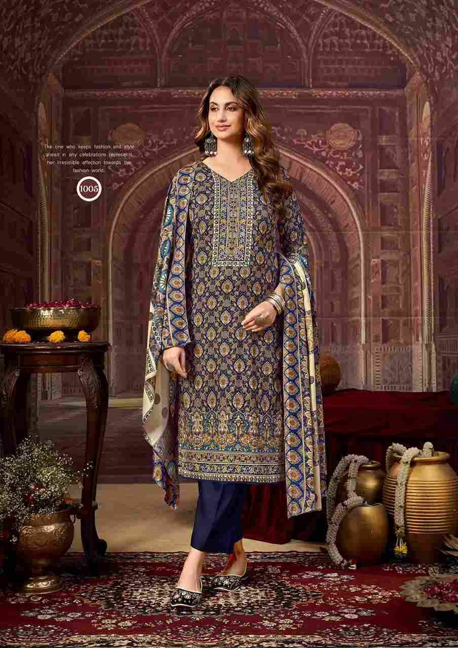 Dilshad By Roli Moli 1001 To 1008 Series Beautiful Stylish Festive Suits Fancy Colorful Casual Wear & Ethnic Wear & Ready To Wear Pashmina Dresses At Wholesale Price
