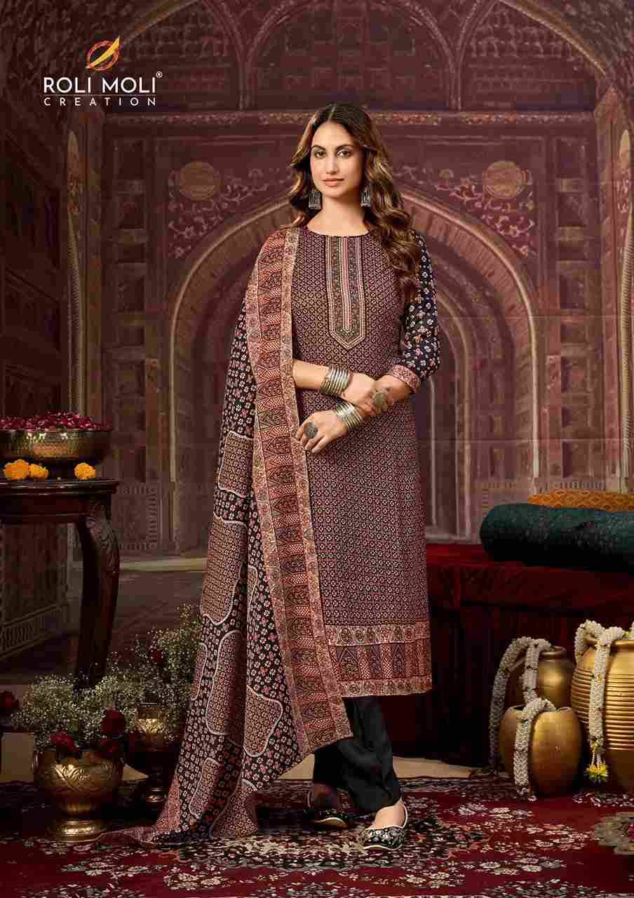 Dilshad By Roli Moli 1001 To 1008 Series Beautiful Stylish Festive Suits Fancy Colorful Casual Wear & Ethnic Wear & Ready To Wear Pashmina Dresses At Wholesale Price