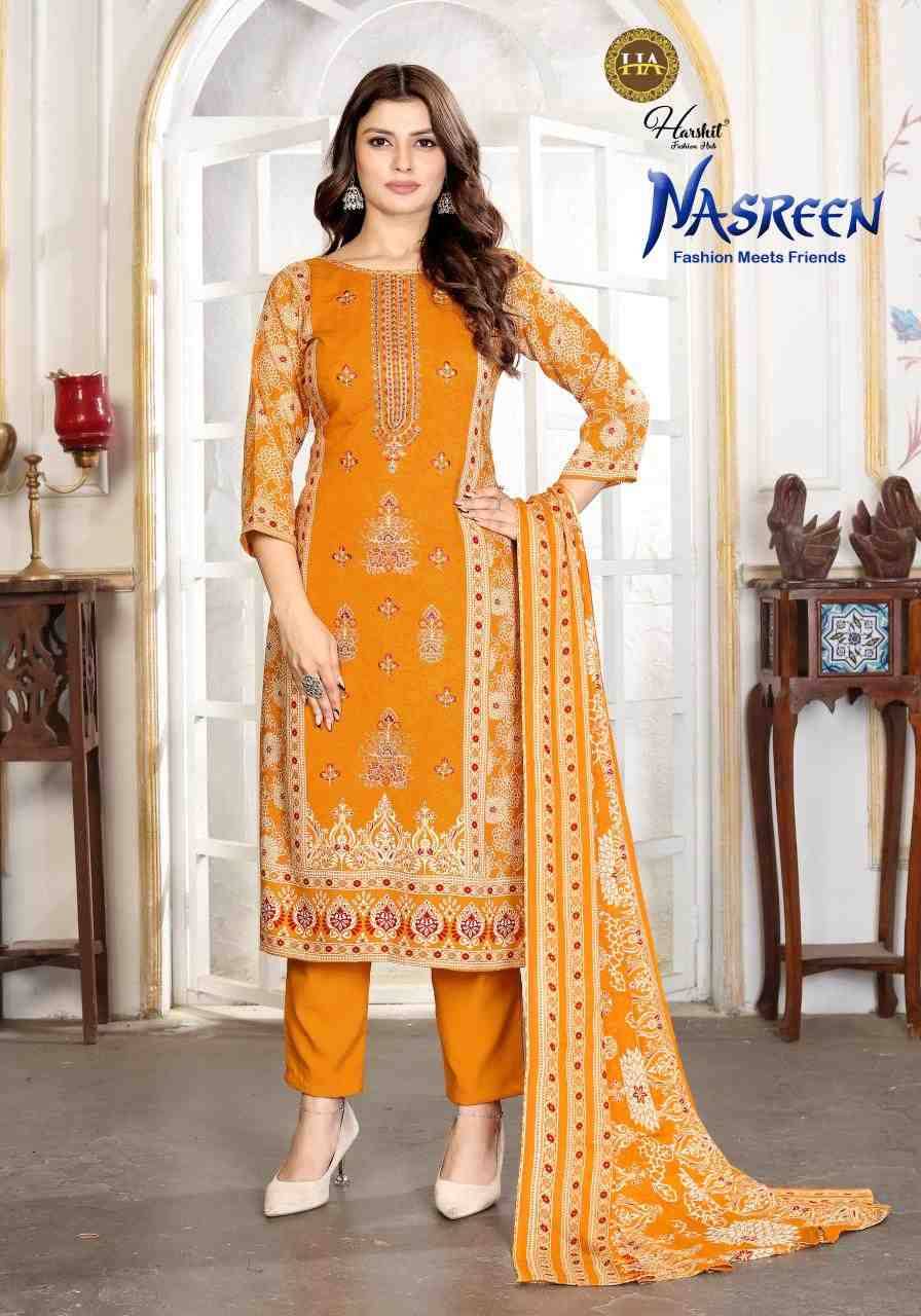 Nasreen By Harshit Fashion Hub 2539-39-01 To 2539-39-06 Series Beautiful Festive Suits Stylish Fancy Colorful Casual Wear & Ethnic Wear Pure Viscose Rayon Dresses At Wholesale Price