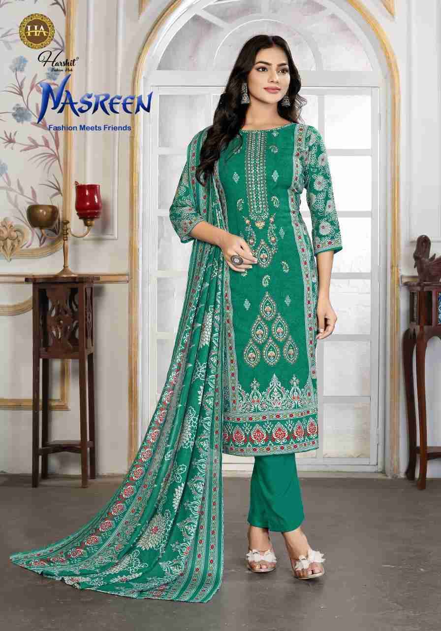 Nasreen By Harshit Fashion Hub 2539-39-01 To 2539-39-06 Series Beautiful Festive Suits Stylish Fancy Colorful Casual Wear & Ethnic Wear Pure Viscose Rayon Dresses At Wholesale Price