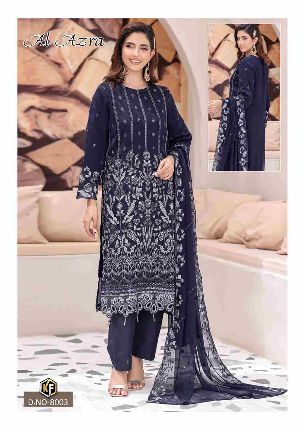 Al Azara Vol-8 By Keval Fab 8001 To 8006 Series Beautiful Festive Suits Stylish Fancy Colorful Casual Wear & Ethnic Wear Heavy Cotton Digital Print Dresses At Wholesale Price