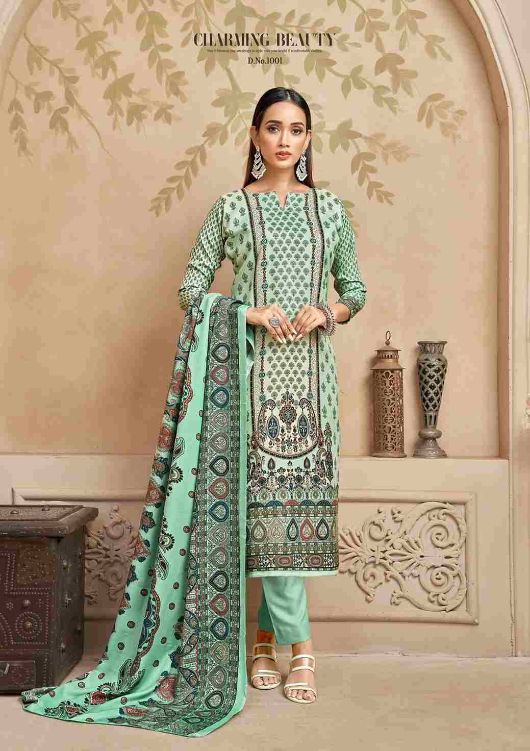Nimaya By Roli Moli 1001 To 1008 Series Beautiful Stylish Festive Suits Fancy Colorful Casual Wear & Ethnic Wear & Ready To Wear Pashmina Dresses At Wholesale Price
