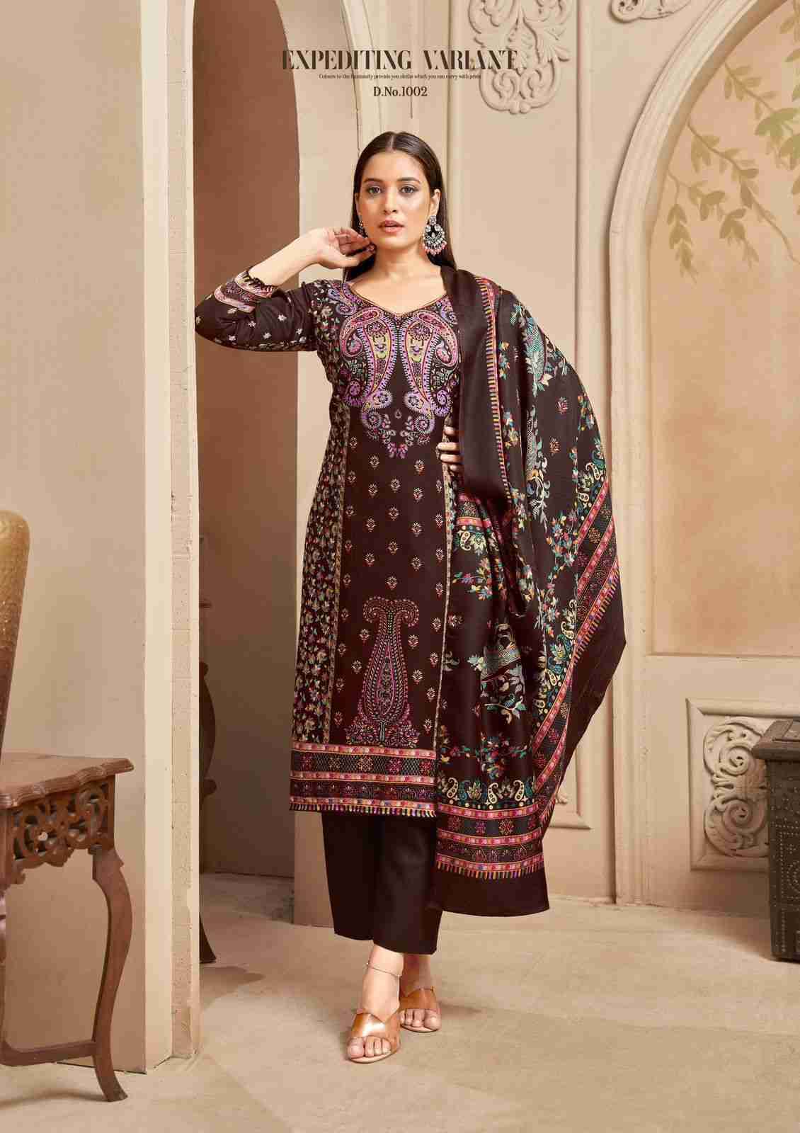 Nimaya By Roli Moli 1001 To 1008 Series Beautiful Stylish Festive Suits Fancy Colorful Casual Wear & Ethnic Wear & Ready To Wear Pashmina Dresses At Wholesale Price